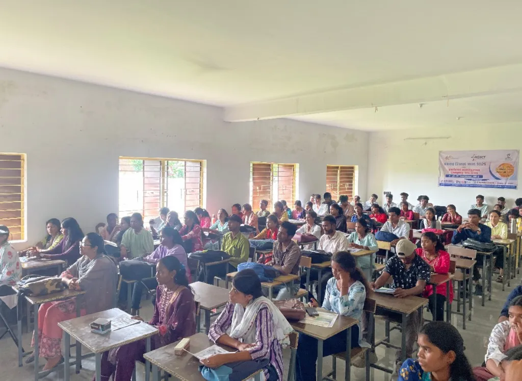 JBD College classroom with students